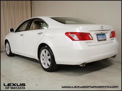 lexus es 350 2007 white sedan navi gasoline 6 cylinders front wheel drive automatic 55391