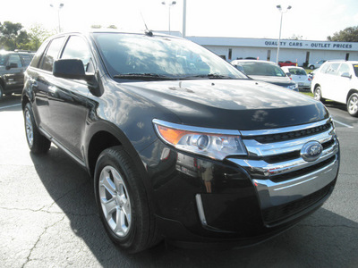 ford edge 2011 black sel gasoline 6 cylinders front wheel drive automatic 34474