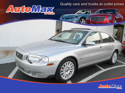 volvo s80 2006 silver sedan 2 5t gasoline 5 cylinders front wheel drive automatic 34474