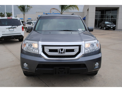 honda pilot 2010 blue suv ex l gasoline 6 cylinders front wheel drive automatic with overdrive 77065