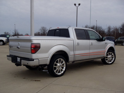 ford f 150 2011 silver harley davidson gasoline 8 cylinders 4 wheel drive automatic 62708