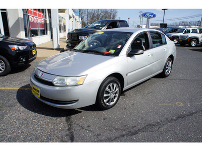 saturn ion 2003 silver sedan 2 gasoline 4 cylinders dohc front wheel drive automatic 07724