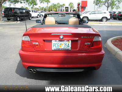 bmw 3 series 2004 red 330ci 6 cylinders automatic 33912