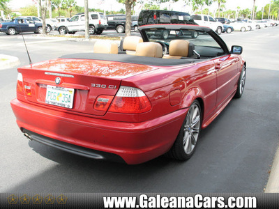 bmw 3 series 2004 red 330ci 6 cylinders automatic 33912