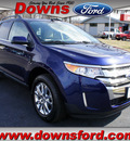 ford edge 2011 dk  blue limited gasoline 6 cylinders all whee drive automatic 08753