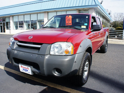 nissan frontier 2003 red xe v6 gasoline 6 cylinders sohc 4 wheel drive automatic 08753
