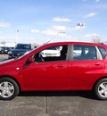 chevrolet aveo 5 2008 red hatchback gasoline 4 cylinders front wheel drive 5 speed manual 60007