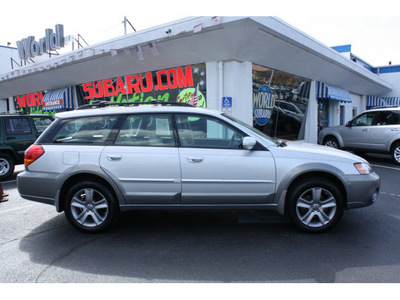 subaru outback 2005 satin white wagon 3 0 r l l bean edition gasoline 6 cylinders all whee drive automatic 07701