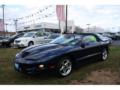 pontiac firebird 2000 dk  blue trans am gasoline v8 rear wheel drive automatic with overdrive 07702