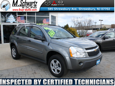 chevrolet equinox 2006 silver suv ls gasoline 6 cylinders all whee drive automatic 07702