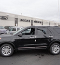 ford explorer 2013 black suv xlt 4x4 flex fuel 6 cylinders 4 wheel drive automatic with overdrive 60546