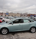 ford focus 2012 lt  blue sedan sel gasoline 4 cylinders front wheel drive automatic with overdrive 60546