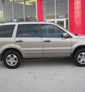 honda pilot 2004 tan suv ex gasoline 6 cylinders all whee drive automatic 33884