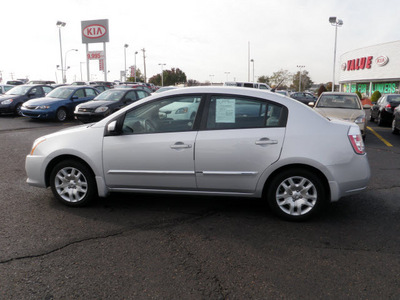 nissan sentra 2010 silver sedan gasoline 4 cylinders front wheel drive automatic 19153