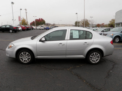 chevrolet cobalt 2010 silver sedan lt gasoline 4 cylinders front wheel drive automatic 19153