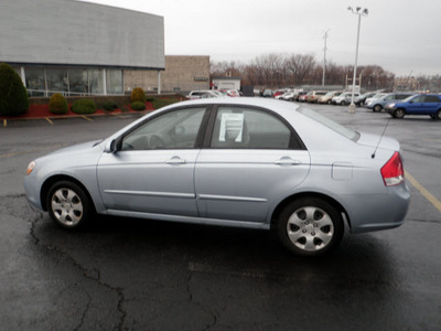 kia spectra 2008 lt blue sedan gasoline 4 cylinders front wheel drive automatic 19153