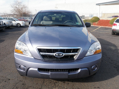 kia sorento 2009 lt blue suv lx gasoline 6 cylinders 2 wheel drive automatic 19153