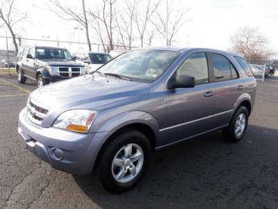 kia sorento 2009 lt blue suv lx gasoline 6 cylinders 2 wheel drive automatic 19153