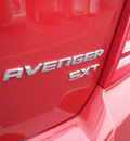 dodge avenger 2009 red sedan sxt gasoline 6 cylinders front wheel drive automatic 19153