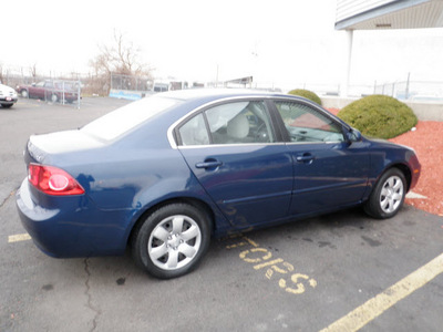 kia optima 2007 blue sedan gasoline 4 cylinders front wheel drive automatic 19153