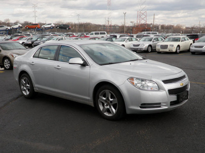 chevrolet malibu 2010 silver sedan lt gasoline 4 cylinders front wheel drive automatic 19153