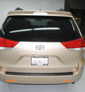 toyota sienna 2011 tan van le 8 passenger gasoline 6 cylinders front wheel drive automatic 91731