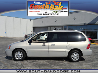 mercury monterey 2006 tan van luxury gasoline 6 cylinders front wheel drive automatic 60443