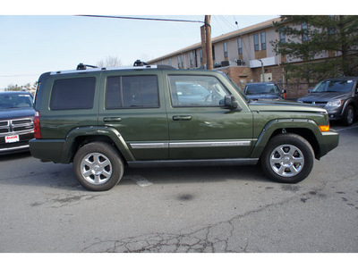 jeep commander 2006 green suv limited flex fuel 8 cylinders 4 wheel drive shiftable automatic 08844