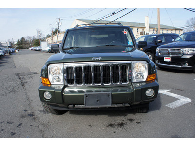 jeep commander 2006 green suv limited flex fuel 8 cylinders 4 wheel drive shiftable automatic 08844