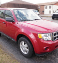 ford escape 2011 dark red suv xls gasoline 4 cylinders front wheel drive automatic 14224