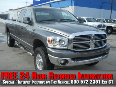 dodge ram pickup 2500 2008 gray gasoline 8 cylinders 4 wheel drive automatic 99212