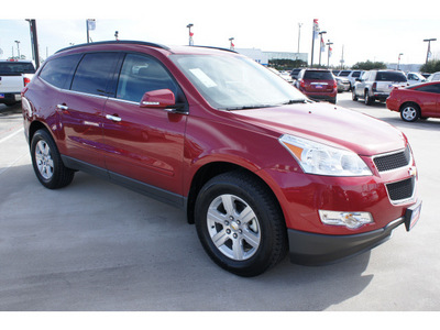 chevrolet traverse 2012 red suv lt gasoline 6 cylinders front wheel drive automatic 77090