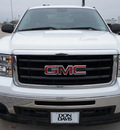gmc sierra 1500 2010 white pickup truck sle flex fuel 8 cylinders 2 wheel drive automatic 76018