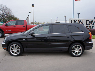 chrysler pacifica 2005 black suv touring gasoline 6 cylinders front wheel drive automatic 76018