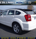 dodge caliber 2010 white hatchback sxt gasoline 4 cylinders front wheel drive automatic 98632