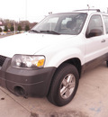 ford escape 2007 white suv xls gasoline 4 cylinders front wheel drive automatic 28217
