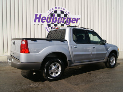 ford explorer sport trac 2002 silver birch suv value gasoline 6 cylinders 4 wheel drive automatic 80905