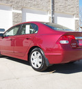honda civic 2011 red sedan lx gasoline 4 cylinders front wheel drive automatic 80301