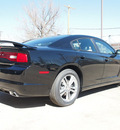 dodge charger 2012 black sedan r t max gasoline 8 cylinders all whee drive automatic 80301
