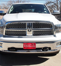 ram ram pickup 1500 2012 white laramie gasoline 8 cylinders 4 wheel drive automatic 80301