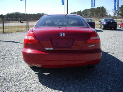 honda accord 2003 red coupe lx gasoline 4 cylinders dohc front wheel drive 5 speed manual 27569