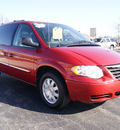 chrysler town country 2005 red van touring gasoline 6 cylinders front wheel drive automatic 61008