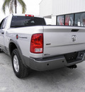 ram ram pickup 1500 2011 silver pickup truck outdoorsman flex fuel 8 cylinders 2 wheel drive automatic 34731