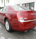 chrysler 300 2012 red sedan gasoline 6 cylinders rear wheel drive automatic 34731