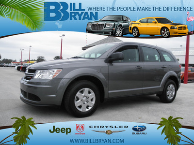 dodge journey 2012 gray american value package gasoline 4 cylinders front wheel drive automatic 34731