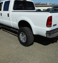 ford f 250 super duty 2006 white xlt diesel 8 cylinders 4 wheel drive automatic 95678