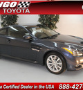 infiniti g37 coupe 2011 gray coupe gasoline 6 cylinders rear wheel drive automatic 91731