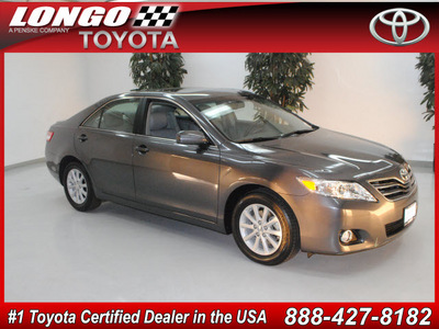 toyota camry 2011 gray sedan xle gasoline 4 cylinders front wheel drive automatic 91731