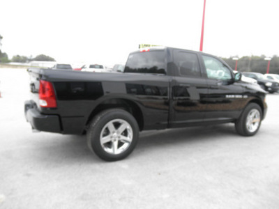 ram ram pickup 1500 2012 black clear coat pickup truck gasoline 8 cylinders 2 wheel drive automatic 34731