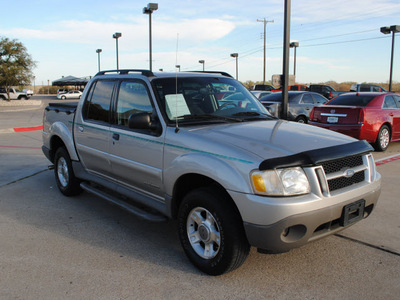 ford explorer sport trac 2002 silver suv gasoline 6 cylinders rear wheel drive automatic with overdrive 76087